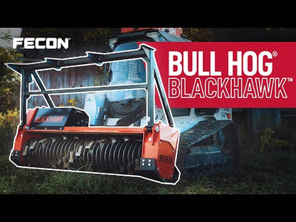 Fecon Bull Hog Blackhawk Mulcher | Model BK6218, & BK7618 | Width 62" & 76" | 30–50 GPM | For Skid Steers & Compact Track Loaders