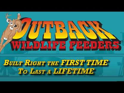 Outback Wildlife Feeders | Magnum Protein Feeder | Herd Management Feeder System | PFACS Technology | Controlled Feed Access | For Deer, Wildlife & Ranch Management