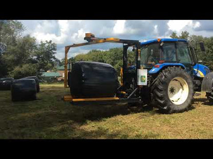 AGNation Wrap 5X5 & 6X6 | Bale Wrapper | For Skid Steers & Tractors