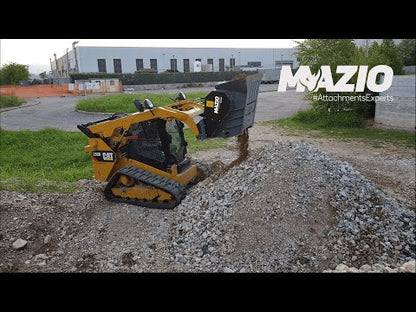 Mazio Skid Steer Loader Crusher Bucket | SSL Crusher-15 & SSL Crusher-20  | Output Size 15-80mm | For Skid Steer