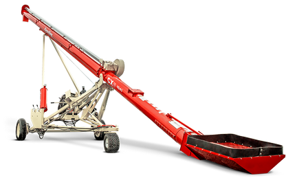 Farm King Conventional Grain Auger | Model CX2-851E | Tube Width 8" | Steel Tube Gauge 14 | Electric Horsepower 10 HP | Horsepower 25 To 40 HP | For Tractor