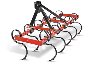Farm King | Cultivator Tine With Gauge Wheels | Working Width 60" To 84" | 3PT Hitch | Horsepower 25 To 60 HP | For Tractors