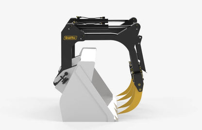 GrabTec Backhoe Grapples | Model GB | Width 71", 77", 83" & 89" inches | Oil Flow Range 15-25 GPM | For Skid Loaders