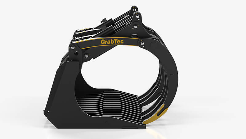 GrabTec Demo Grapple  iClaw™ Technology for Demolition, Rock Hauling & Tree Work | Model GDX | Width 84" inches | Horsepower 50-120 HP | For Skid Steer