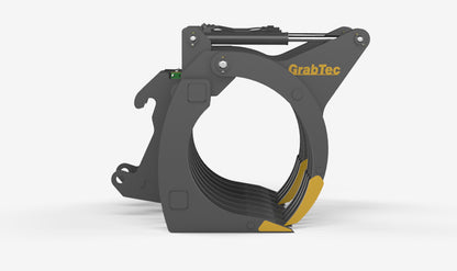 GrabTec Demolition Grapple Rock Hauling & Tree Work | Model RDX | Maximum Opening Width 65", 76" 82" & 99" inches | For Heavy-Duty Wheel Loader