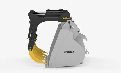GrabTec Grapples | Model GX | Width 102" inches | Bucket Compatibility 4.5-7.0 yd³ | Horsepower 250-400 HP | For Wheel Loaders