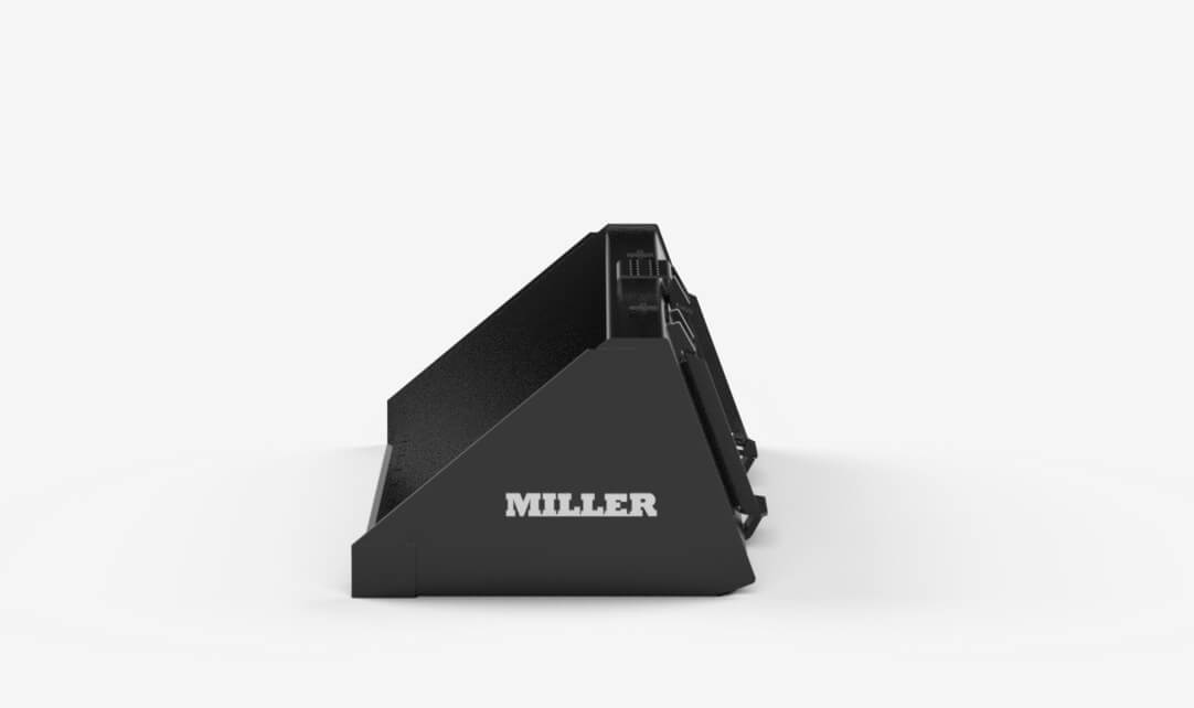GrabTec Buckets | Model BFBC | Width  72" & 84" inches |  Capacity 1.0-1.2 Cubic Yard | Oil Flow Range 15-25 GPM | For Skid Loaders
