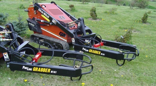 ProLine™ GRABBER Mini | Model 16/32 | Compact Tree Handling | Rootball Size Up to 32" | Oil Flow Range 8-15 GPM | Capacity 2000 lbs | For Mini Skid Steer
