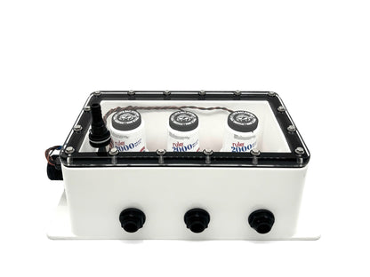 Wicked Well GameChanger Series Pump Boxes | Model GC 2 MINI To GC 4 | 2 To 4 Pump Configurations | Up to 11,100 GPH | Tournament & Offshore Marine Bilge Systems