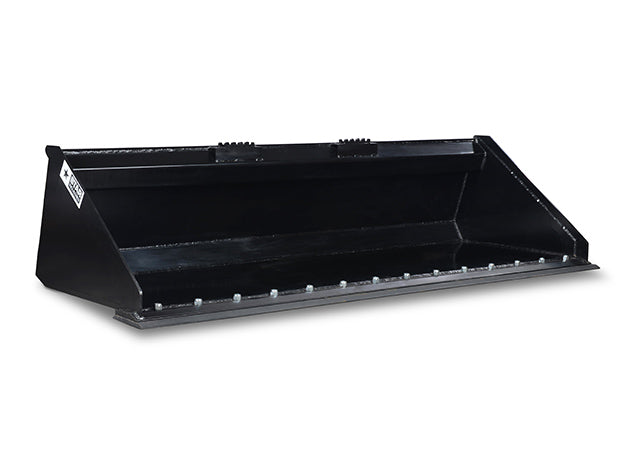 Star Industries HD Low Profile Dirt Buckets w/ Teeth | LP22A-T Series | Width 60" - 84" | 15–40 GPM | For Skid Steers