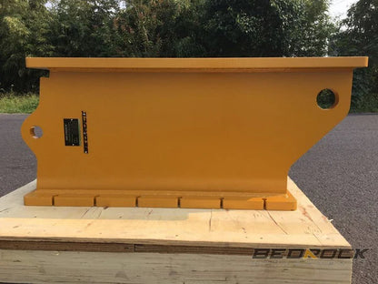 Bedrock Attachments Push Block | Model MP05 | Width: 20.4" | Weight: 0.79 Ton | For John Deere Motor Grader