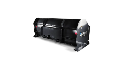 Ignite Attachments Universal Quick Attach Snow Pusher | Working Width 69” | Hydraulic Flow 30-60 GPM | For Skid Steers