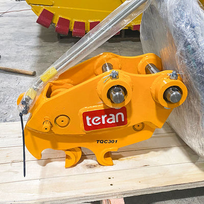 Teran Quick Coupler | TQC Series | High-Strength Steel | Machine Size 1–74 Tons | For Caterpillar Excavators