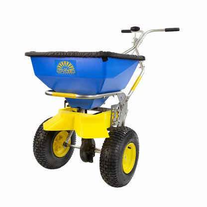 Spyker ERGO-PRO™ Walk-Behind Salt Spreader | Model SPY50L-2S | 50 lb Capacity | 22" Spread Width