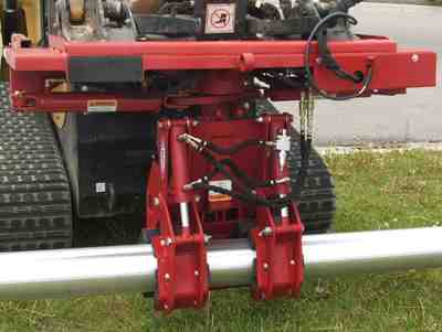 Ez Spot UR Attachment Double Pole Claw | Model EZ-0008 | Jaw Opening 14" | 20–30 GPM | 3–5 Tons | For Skid Steer, Compact Track Loaders, Wheel Loaders, Excavators, Mini Excavators, Telehandlers & Backhoes