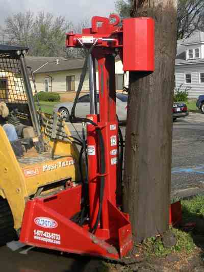 EZ Spot UR Attachment Pole Jack | Model EZ-PJ001 | Jaw Opening Range 9"–31" | 20–30 GPM | 3–5 Tons | For Skid Steer, Compact Track Loaders, Wheel Loaders, Excavators, Mini Excavators, Telehandlers & Backhoes