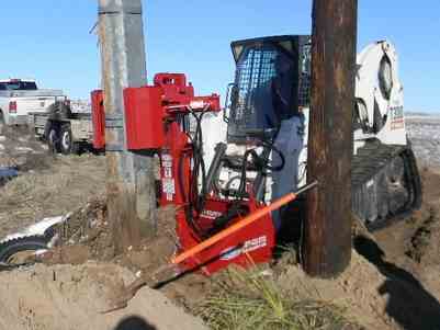 EZ Spot UR Attachment Pole Jack | Model EZ-PJ001 | Jaw Opening Range 9"–31" | 20–30 GPM | 3–5 Tons | For Skid Steer, Compact Track Loaders, Wheel Loaders, Excavators, Mini Excavators, Telehandlers & Backhoes