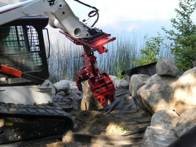 Ez Spot Ur Attachment 5 Finger Rock & Tree Hand | Model EZ-2010 | 42" Opening | 20–30 GPM | 3–5 Ton | For Skid Steer, Compact Track Loaders, Wheel Loaders, Excavators, Mini Excavators, Telehandlers & Backhoes