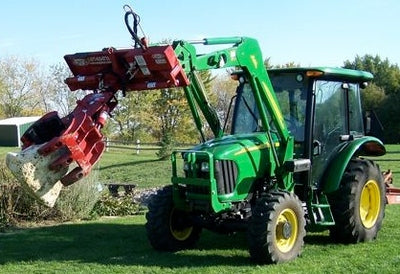 Ez Spot Ur Attachment 5 Finger Rock & Tree Hand | Model EZ-2010 | 42" Opening | 20–30 GPM | 3–5 Ton | For Skid Steer, Compact Track Loaders, Wheel Loaders, Excavators, Mini Excavators, Telehandlers & Backhoes