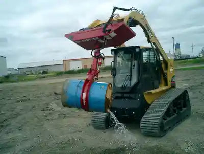 EZ Spot UR Attachment Chain Rotating Base | EZ-001C | 350° Rotation | 20–30 GPM | 3–5 Tons | For Skid Steer, Compact Track Loaders, Wheel Loaders, Excavators, Mini Excavators, Telehandlers & Backhoes
