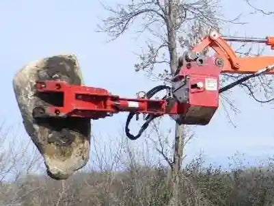Ez Spot UR Attachment Rotator | Model EZ-001X | 2.94" Shaft | 3–6 Tons | For Mini Excavator