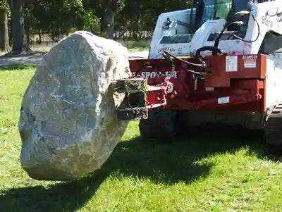 Ez Spot UR Attachment 3 Finger Rock & Tree Hand | Model EZ-0010 | 20–30 GPM | 3–5 Tons | For Skid Steer, Compact Track Loaders, Wheel Loaders, Excavators, Mini Excavators, Telehandlers & Backhoes