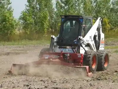 EZ Spot UR Attachment Six Way Grader Blade | Model EZ-0060 | Width 104"–108" | 20–30 GPM | 3–5 Tons | For Skid Steer, Compact Track Loaders, Wheel Loaders, Excavators, Mini Excavators, Telehandlers & Backhoes