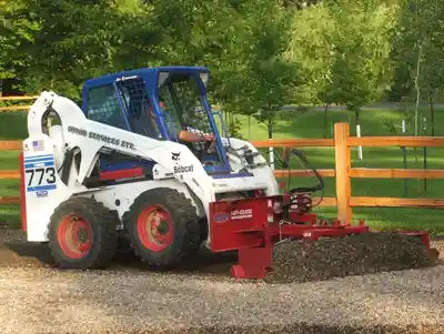 EZ Spot UR Attachment Six Way Grader Blade | Model EZ-0060 | Width 104"–108" | 20–30 GPM | 3–5 Tons | For Skid Steer, Compact Track Loaders, Wheel Loaders, Excavators, Mini Excavators, Telehandlers & Backhoes