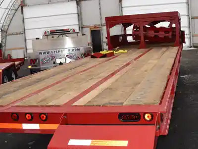 EZ Spot UR Attachment Trailer With Rack | Model EZ-TRL001 | 28' x 8'6" Deck | 25,000 lbs GVWR | 20–30 GPM | 3–5 Tons | For Skid Steer, Compact Track Loaders, Wheel Loaders, Excavators, Mini Excavators, Telehandlers & Backhoes