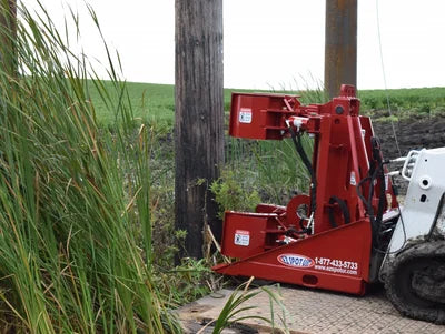Ez Spot Ur Attachment Double Clamp Pole Jack | Model EZ-DCPJ-0001 | 20–30 GPM | 3–5 Tons | For Skid Steer, Compact Track Loaders, Wheel Loaders, Excavators, Mini Excavators, Telehandlers & Backhoes