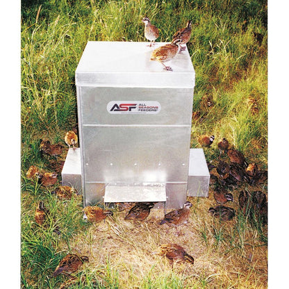 ASF Automated Quail Feeder | Capacity 150lb | Width 24" inches