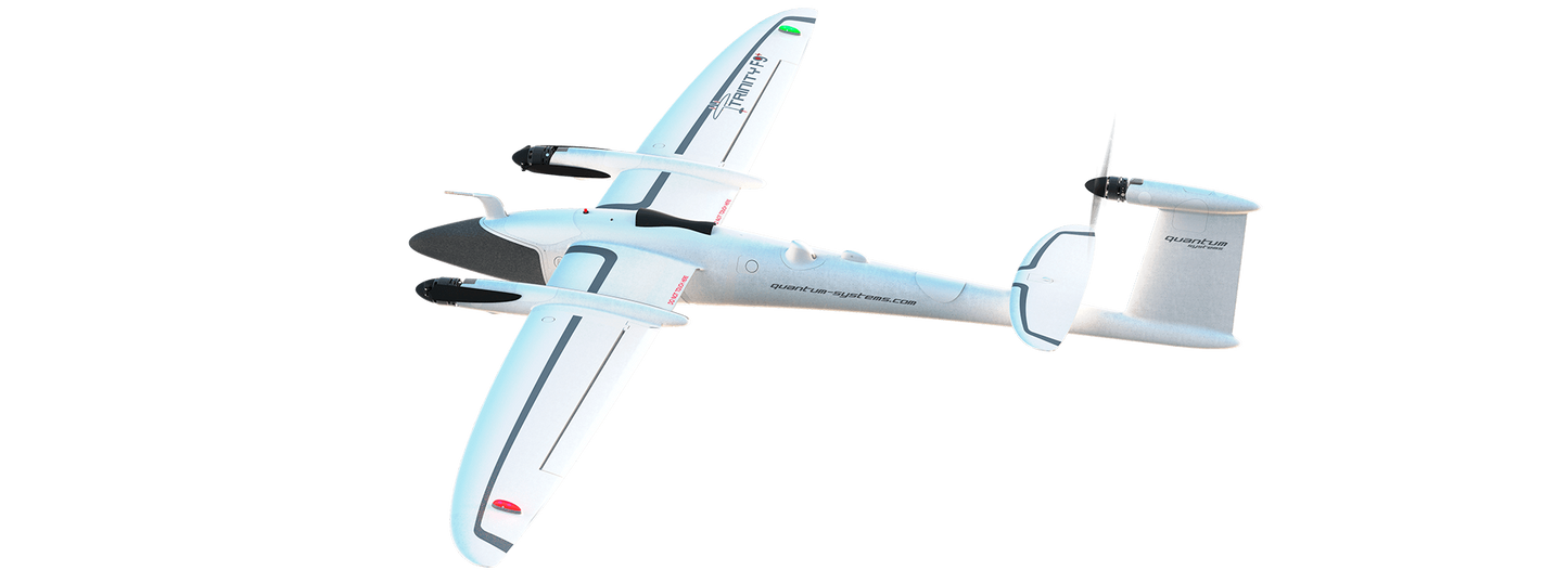 Quantum Systems Trinity F90+ eVTOL Fixed-Wing UAV | 90Ah Capacity | For Trinity F90+ Drone