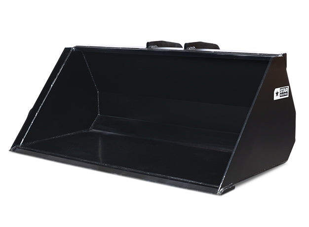 Star Industries Heavy Duty Forklift Bucket | Models 1460 To 1496HC | Width 60" To 95" | For Extendable-Reach Forklifts