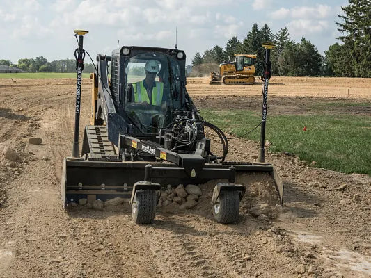 Level Best Laser Grading Scraper | Model PD84 | Width 84" | 15–25 GPM | For Skid Steer & Compact Track Loader