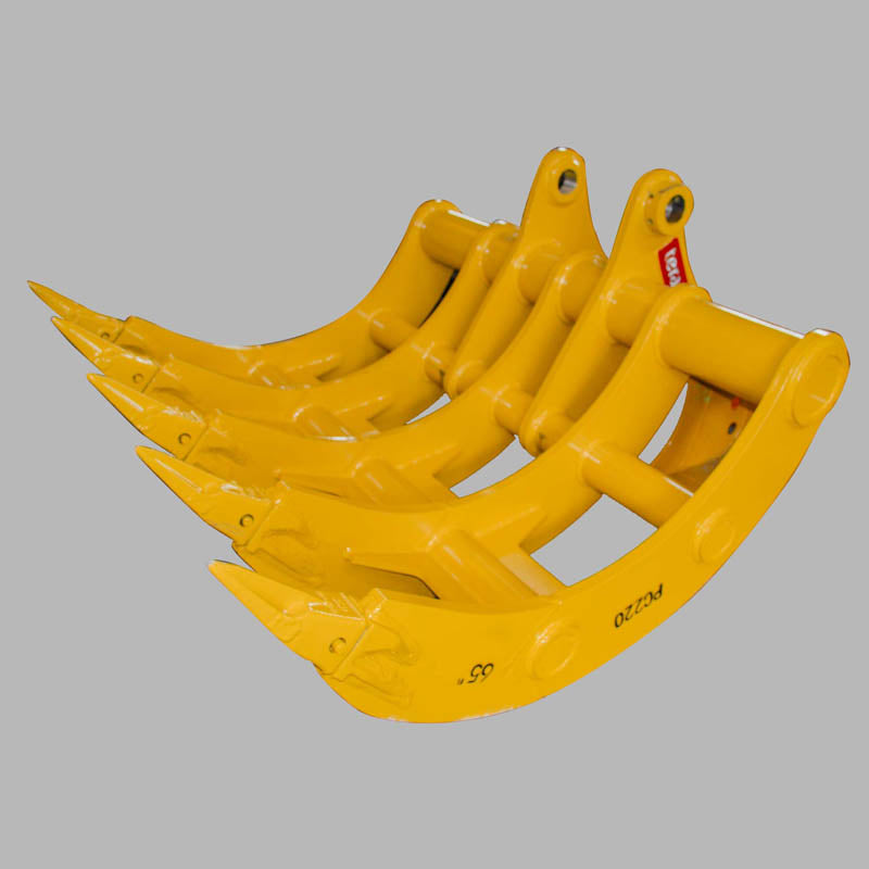 Teran Komatsu Excavator Root Rake | Model PC-160, PC-220, PC-300 & PC-400 | Width 59", 65", 67" & 73" inches  | Heavy-Duty Construction | For Excavators