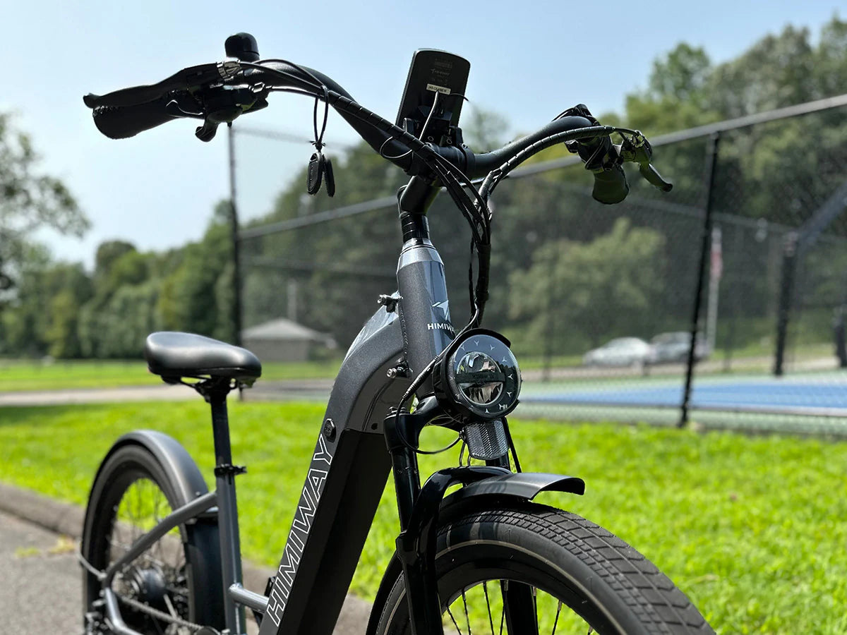 Himiway Rambler | Electric City Commuter Bike | 500W Mid-Drive Motor | 40-55 Miles Range On A Single Charge