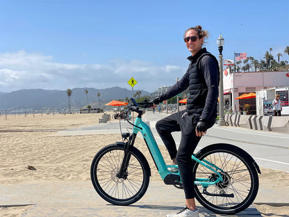 Himiway Rambler | Electric City Commuter Bike | 500W Mid-Drive Motor | 40-55 Miles Range On A Single Charge