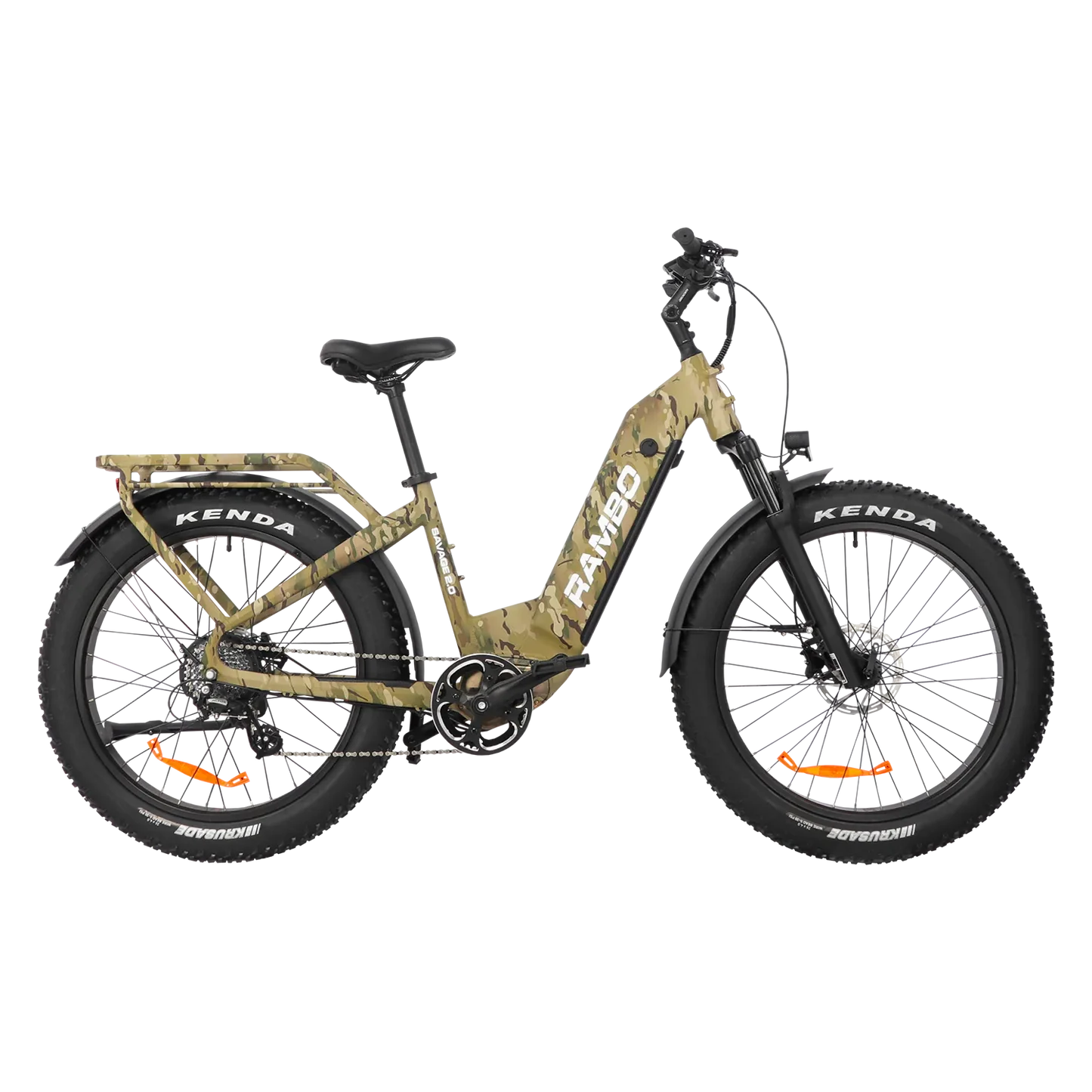 Rambo Savage 2.0 | 750W-1000W Hub Motor | Maximum Speed Up-To 30 Mph | Load Capacity 300 Lbs