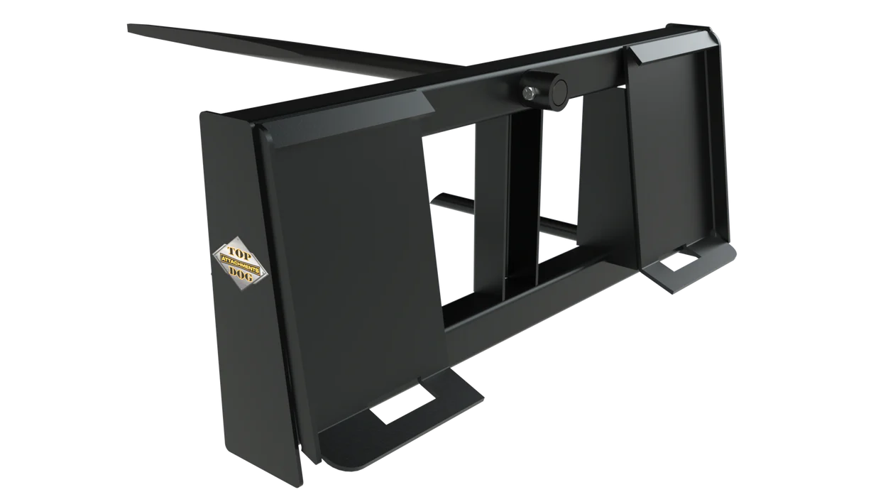 Top Dog Attachments RB3 Round Bale Spear | Width 45.75" | Weight 275 lbs | Max Lift Capacity 3,000 lbs | For Skid Steer