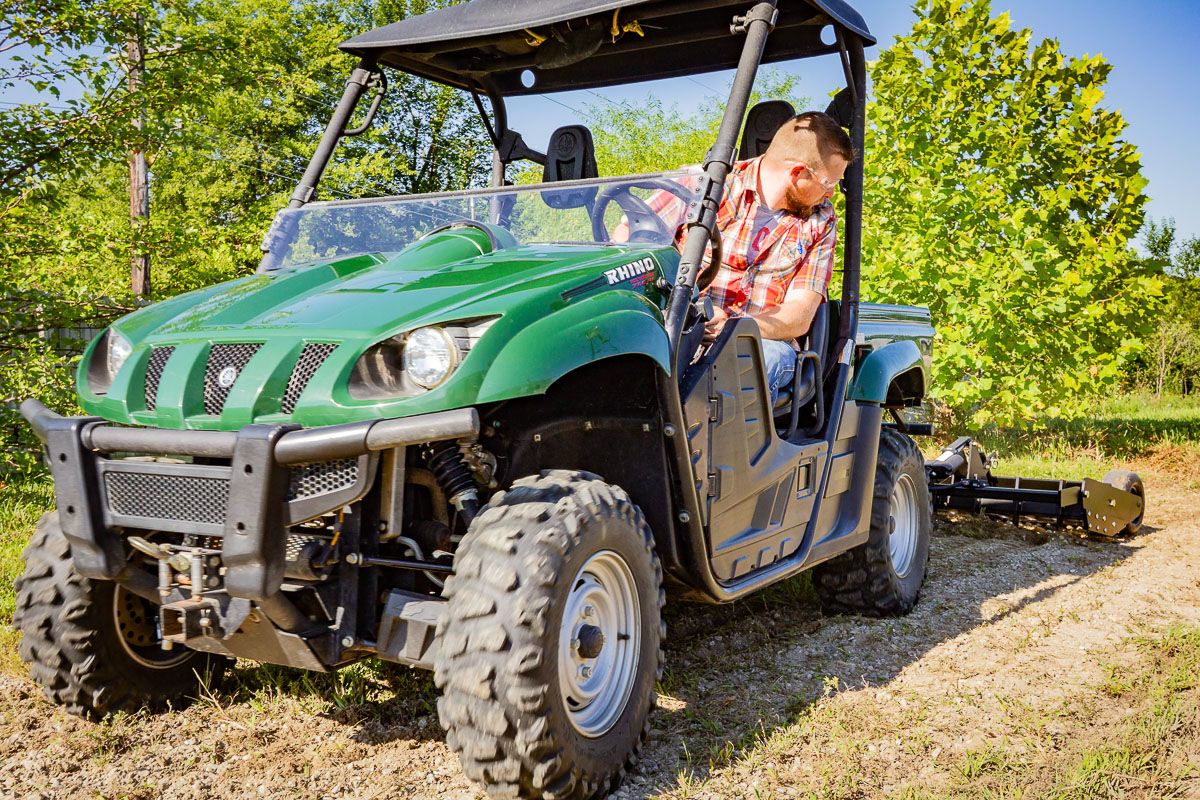 Swisher RoadBuster Commercial Pro Driveway Grader | Model RBPRO48 | 48" Grader Box | Horsepower 15-20+ HP | For ATVs/UTVs & Tractors