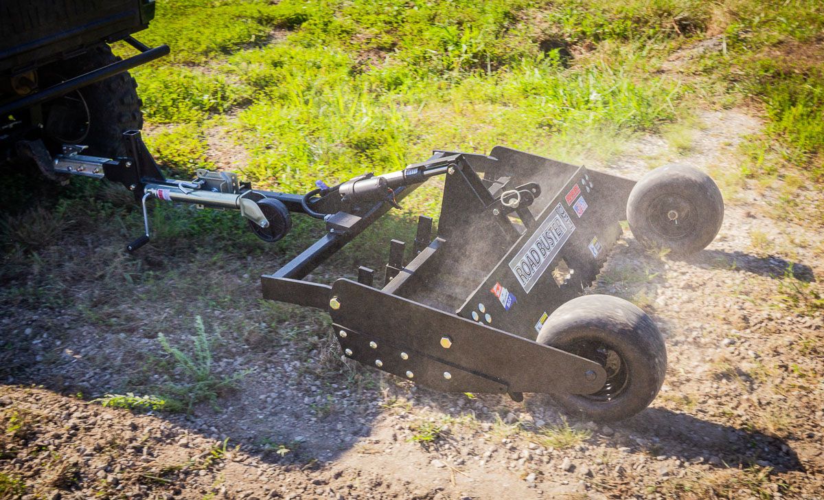 Swisher RoadBuster Commercial Pro Driveway Grader | Model RBPRO48 | 48" Grader Box | Horsepower 15-20+ HP | For ATVs/UTVs & Tractors