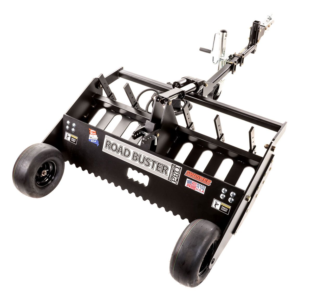 Swisher RoadBuster Commercial Pro Driveway Grader | Model RBPRO48 | 48" Grader Box | Horsepower 15-20+ HP | For ATVs/UTVs & Tractors