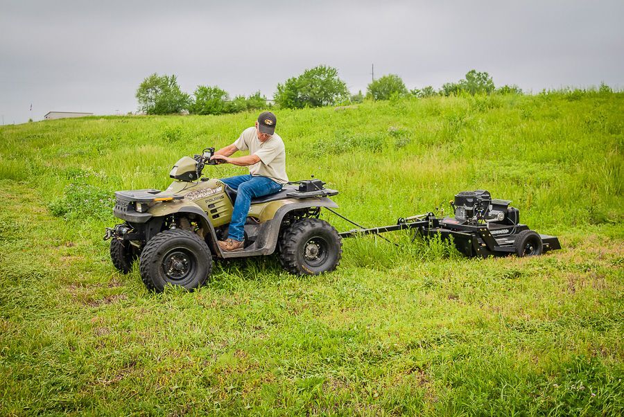 Swisher Classic Country Cut Rough Cut Mower | Model RC14544CPKA | 44" Cutting Width | 14.5 HP Kawasaki V-Twin Engine | Horsepower 15 To 20 HP | For ATV & UTV