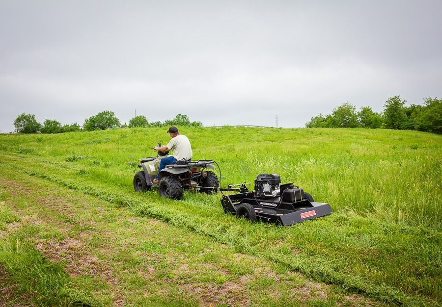Swisher Classic Country Cut Rough Cut Mower | Model RC14544CPKA | 44" Cutting Width | 14.5 HP Kawasaki V-Twin Engine | Horsepower 15 To 20 HP | For ATV & UTV