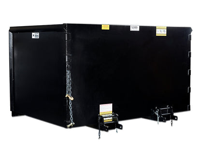 Star Industries Heavy Duty Trash Hopper | Models 1425 & 1430 | Volume 3.7 To 5.0 Cu. Yd. | Capacity 5,000 lb | For Forklift