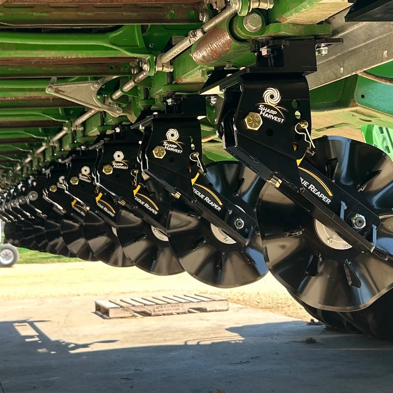 Sharp Harvest Rezidue Reaper | Corn Head Residue Management Attachment | Width 4.5" | 0.5 To 1 HP | For John Deere Corn Heads