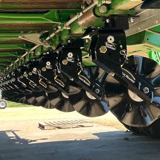 Sharp Harvest Rezidue Reaper | Corn Head Residue Management Attachment | Width 4.5" | 0.5 To 1 HP | For John Deere Corn Heads