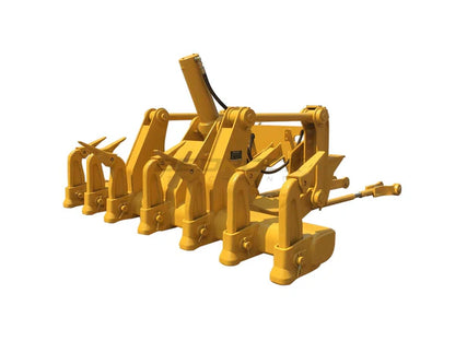 Bedrock Attachments Multi-Shank Ripper | Model MR09 | Width: 66.9" | Weight: 1.52 Ton | For CAT Motor Grader