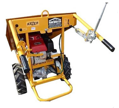 Roofmaster Razer Roof Tear-Off Machine | Model RM-475500 | 21" Blade Width | 13 HP Honda Engine | For Professional Roofing & Commercial Tear-Off