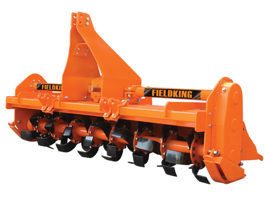 FIELDKING ROBUST SERIES SINGLE SPEED TILLER 4', 5', 5 1/2', 6 1/2' & 7 1/2' WIDTH FOR TRACTOR